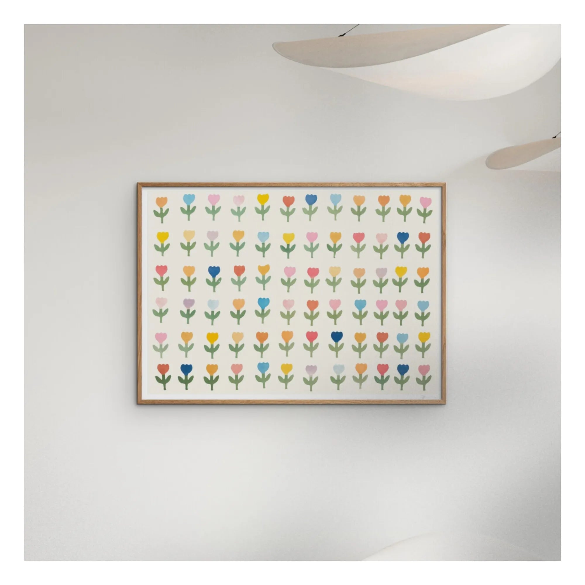 Poster and Frame - 72 Flowers poster