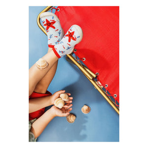 Collégien - Starfish slippers | Light Blue