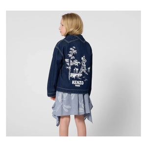 Kenzo - Kenzo Garden Denim Jacket | Dark Blue