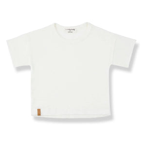 1+ in the Family - Ermadas Linen T-Shirt | White