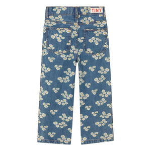 Tinycottons - Jeans Marguerites | Blau