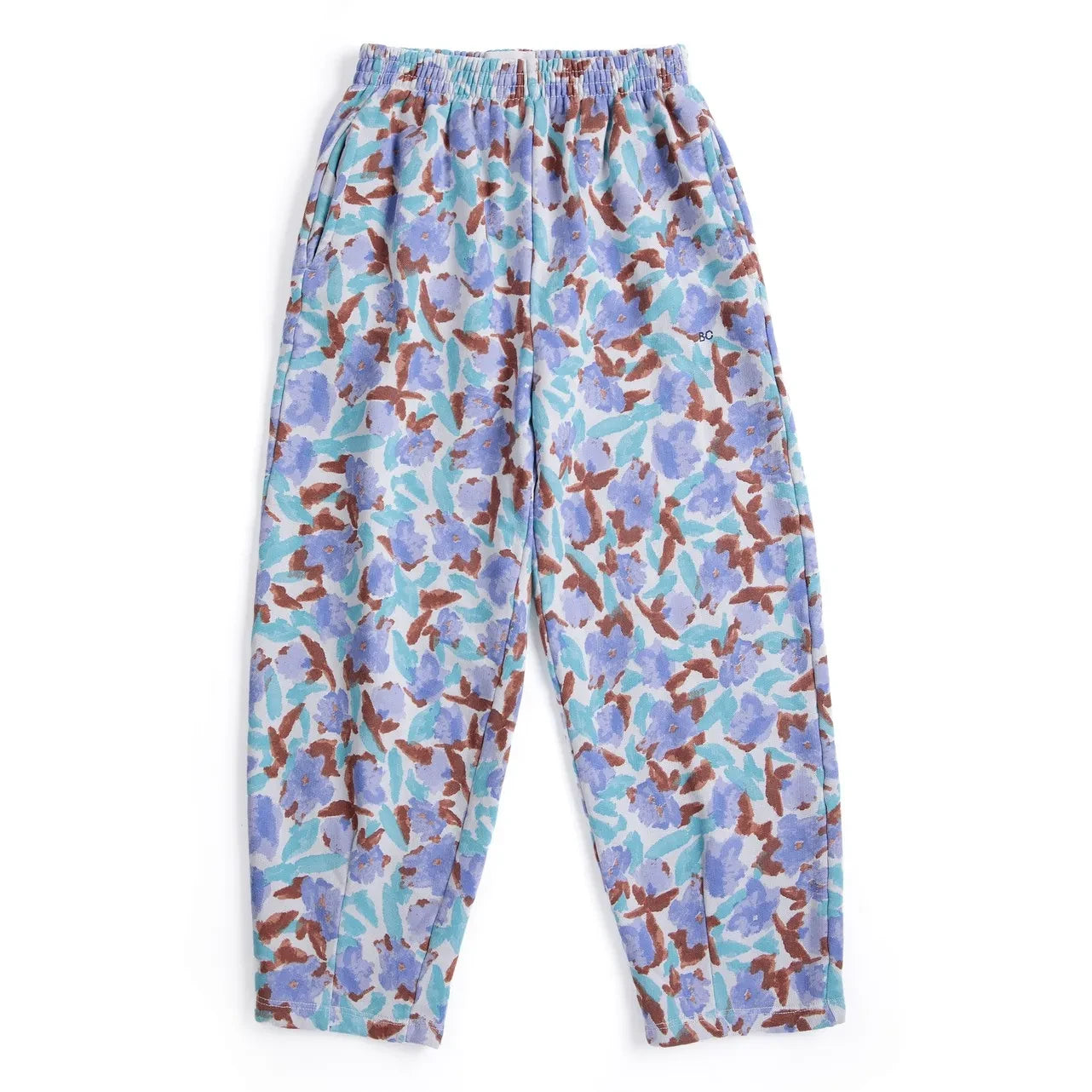 Bobo Choses - Organic Cotton Floral Pattern Jogger | Lavender