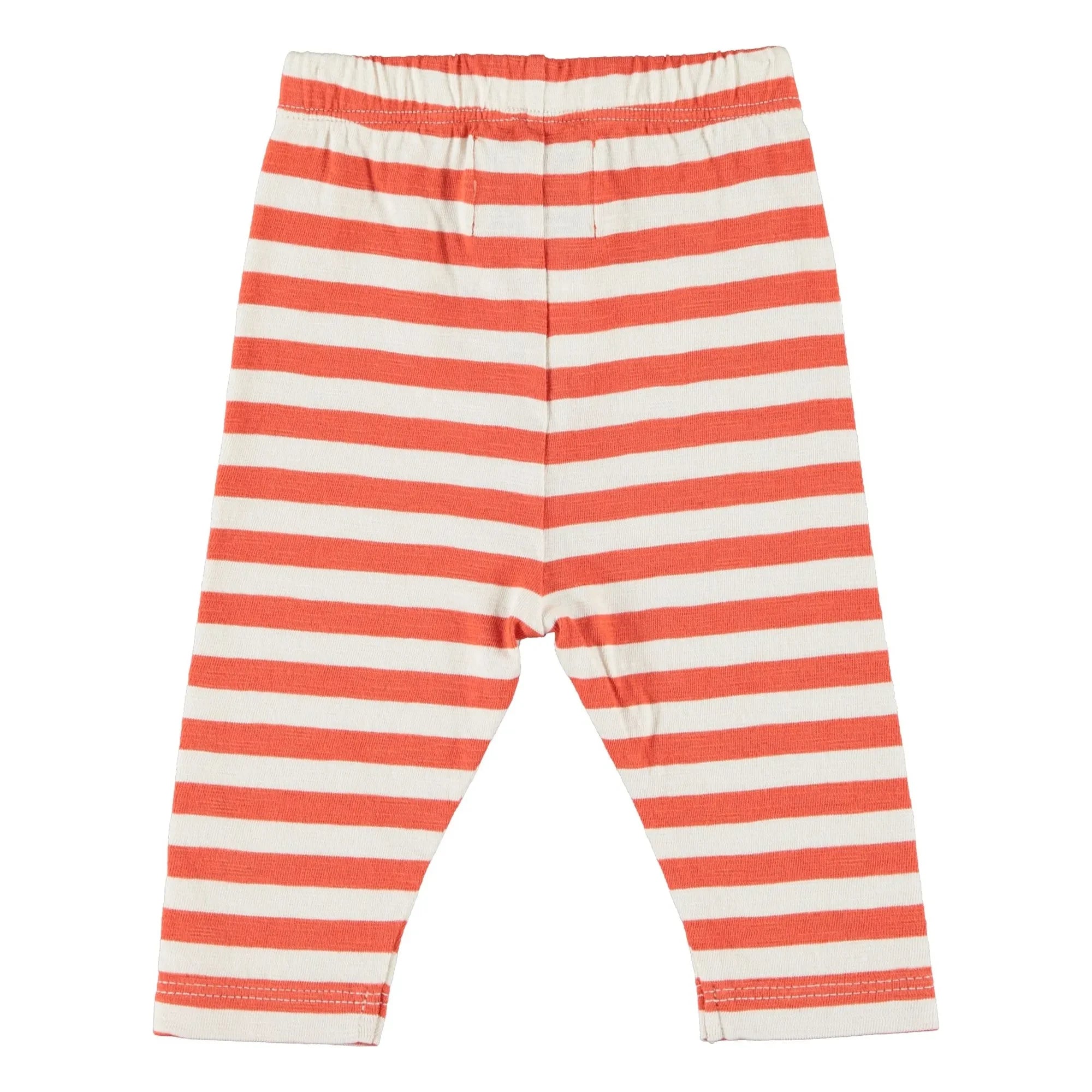 Piupiuchick - Gestreifte Leggings | Orange
