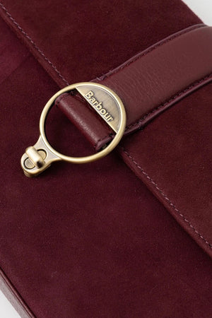 Barbour Rosa Süet Çanta