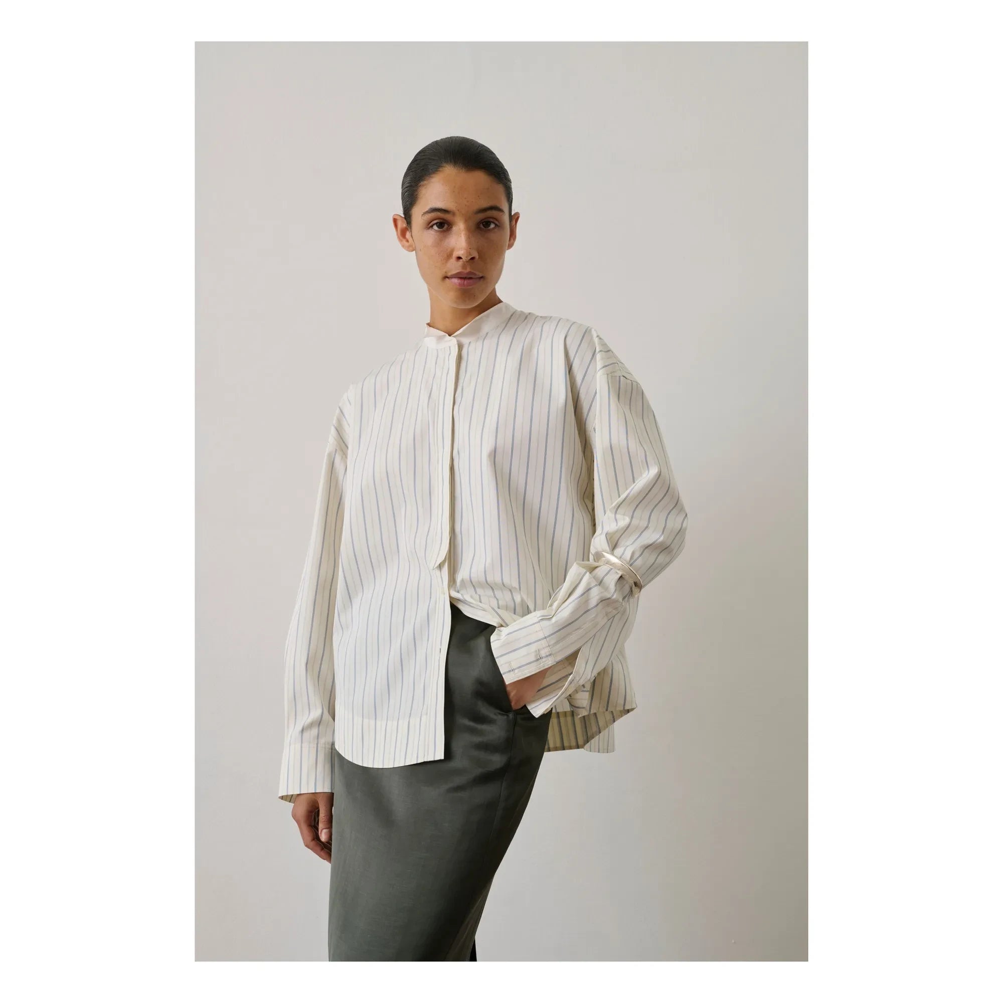 Soeur - Idesia Pamuk bluz | Ekru