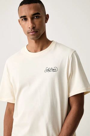 Les Deux erkek pamuklu tişört Orchard
