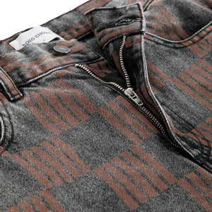 Bobo Choses - Mom Fit Organik Pamuk Jean | Koyu gri denim