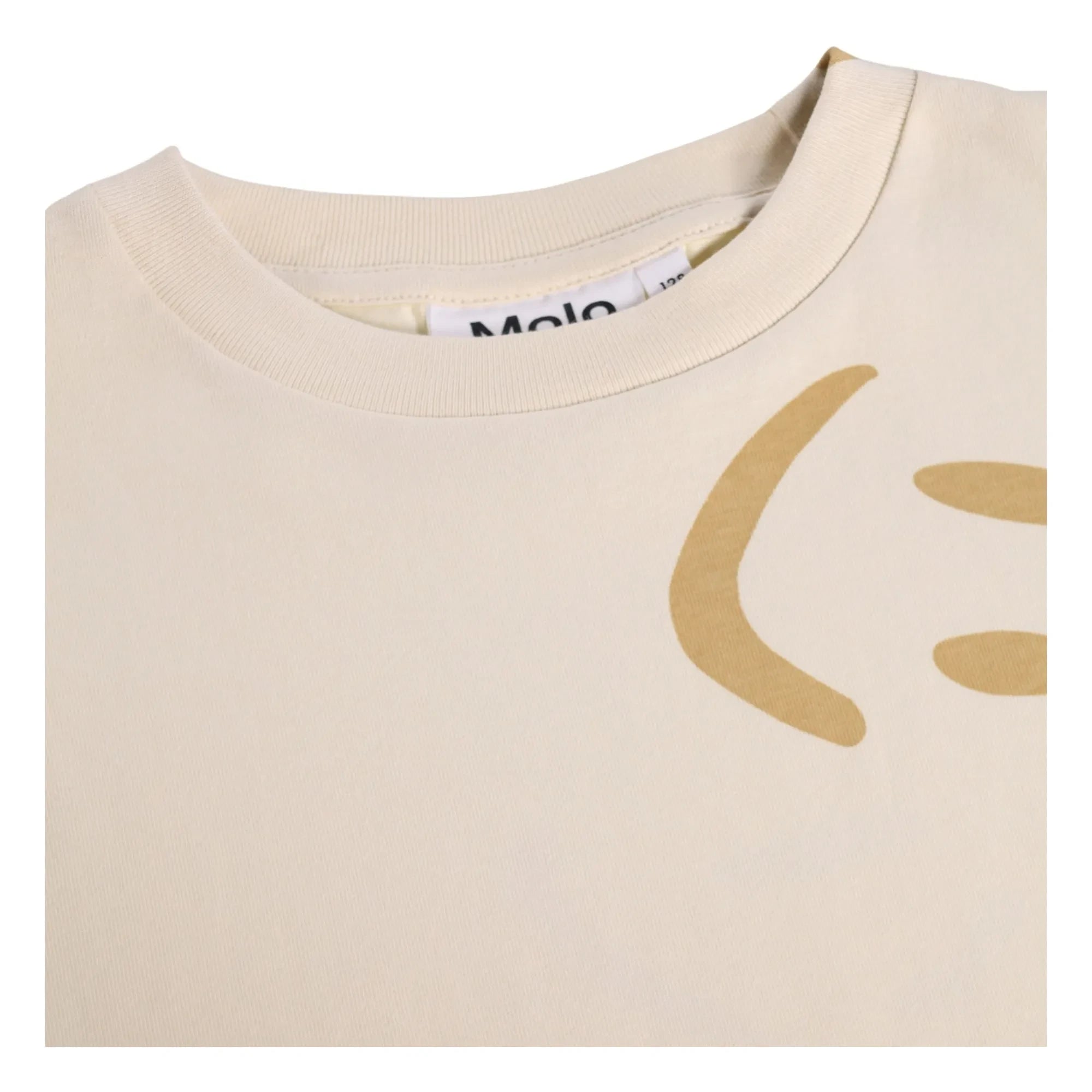 Molo - T-Shirt aus Bio-Baumwolle Riley Smiles | Beige