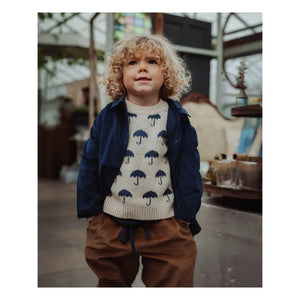 Fliink - Dolly Kontrast Pantolon | Camel
