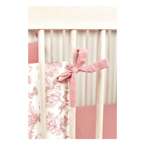 Tartine et Chocolat - Toile de Jouy Yatak Bumper | Şeftali