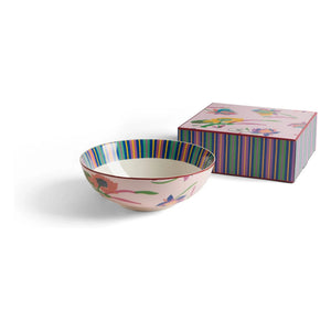 Lisa Corti - Japanese porcelain salad bowl | Pink