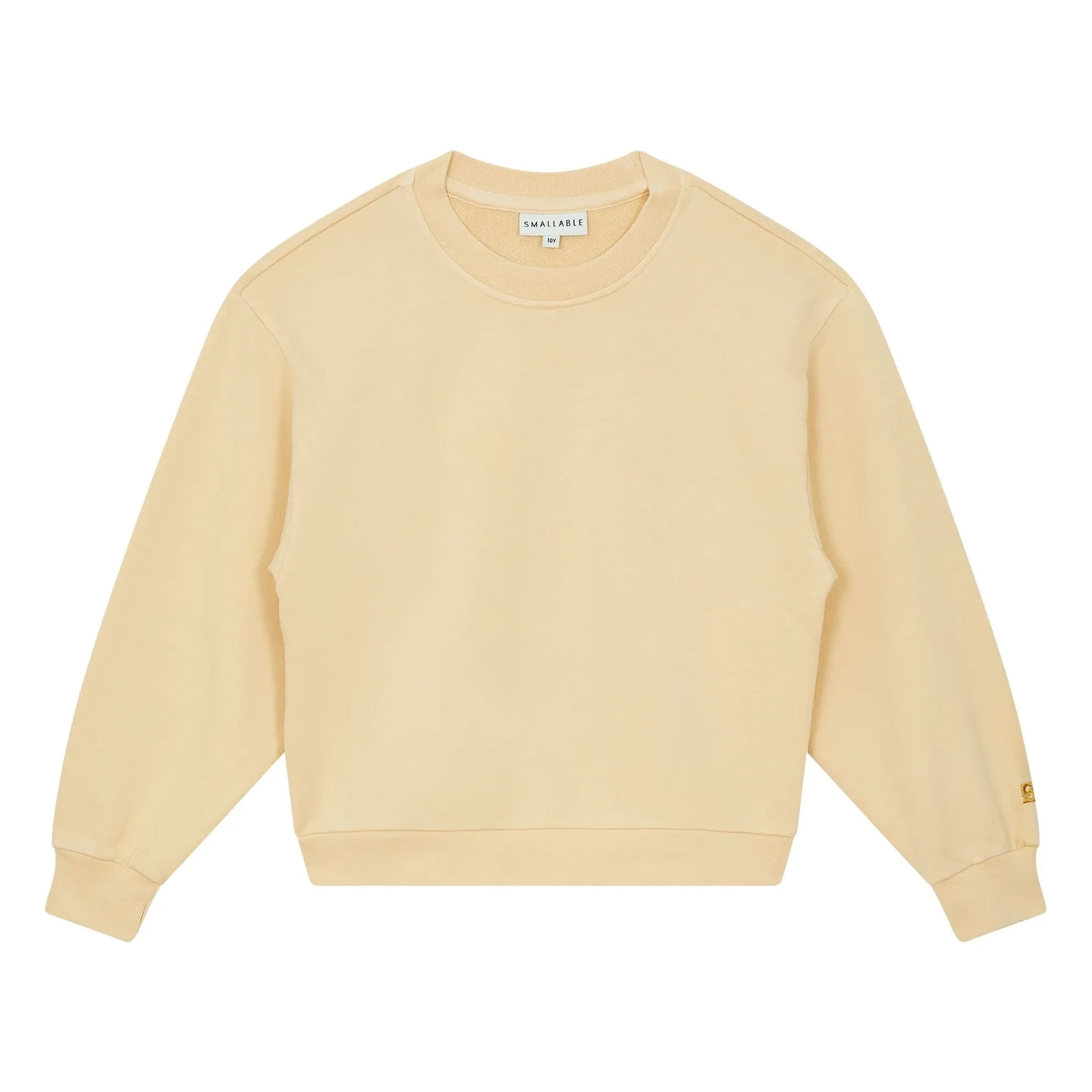 Smallable Kid - Maia organic cotton sweatshirt | Light yellow