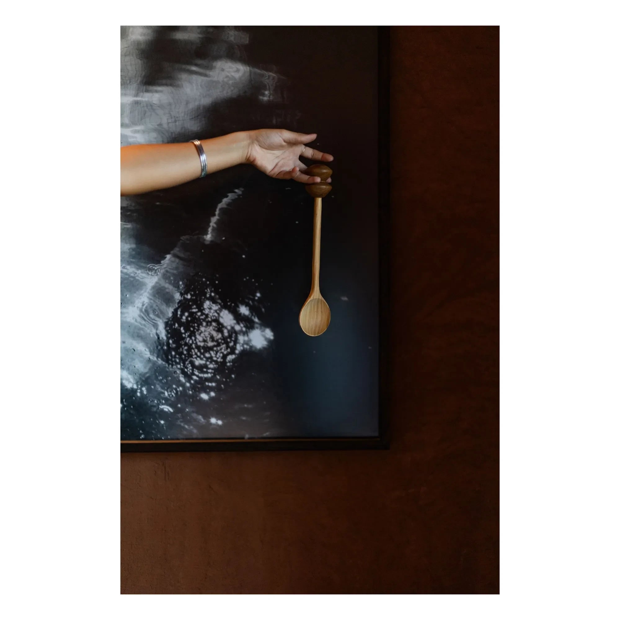 Woodmata - Teak Wood Salad Serving Set | Teak Wood