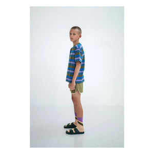 Repose AMS - Organik pamuklu havlu jogger şort | Haki