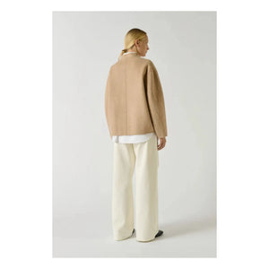 Soeur - Windsor Wollmantel | Heather beige
