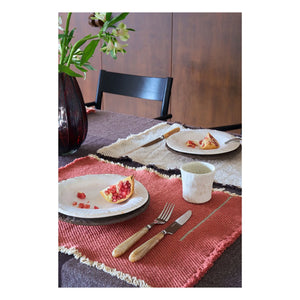Lorena Canals - Twill Amerikan servisleri - 2’li set | Doğal