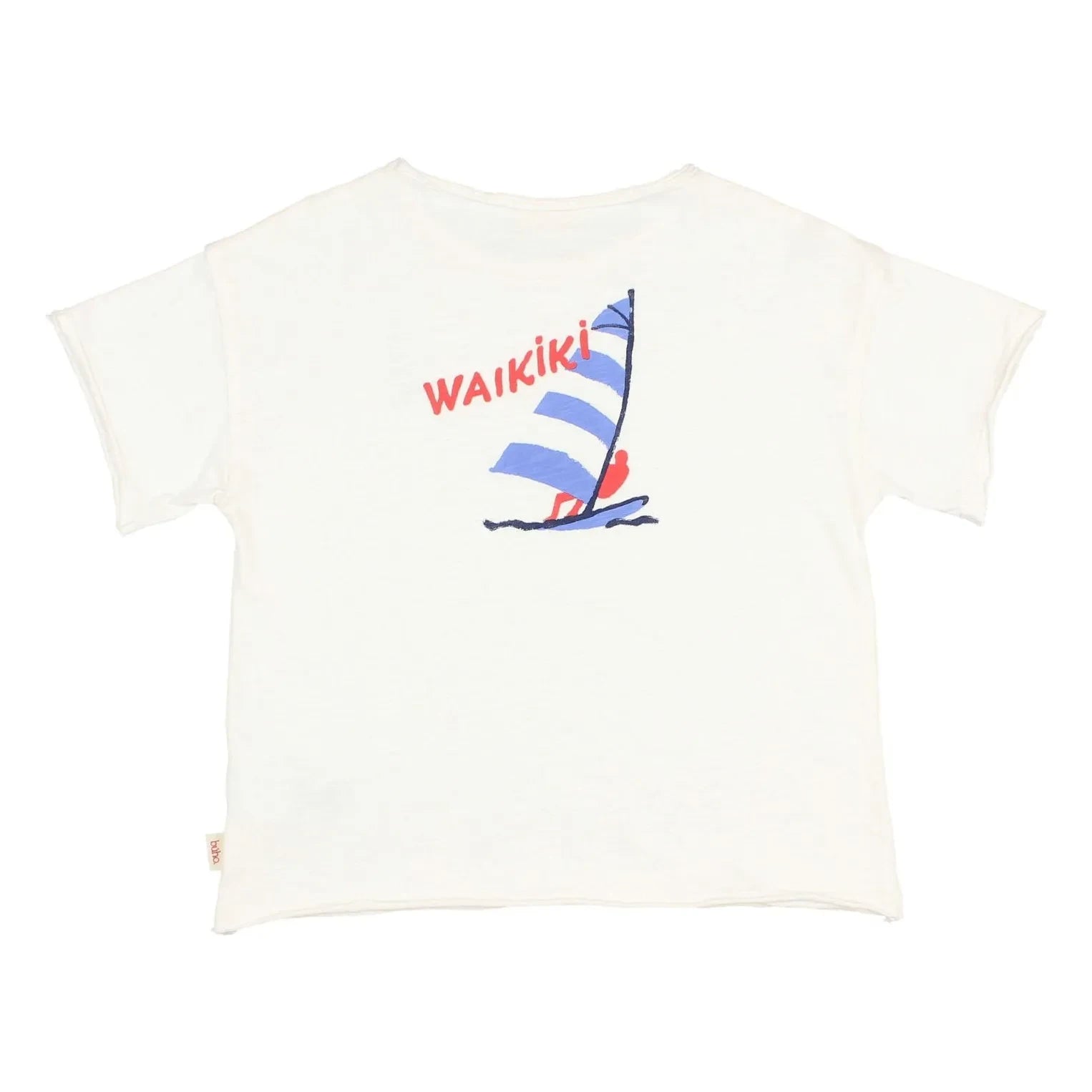 Búho - Waikiki Organic Cotton T-Shirt | White
