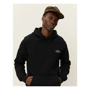 Les Deux - Ben Globe Pamuk Bio Hoodie | Koyu Siyah