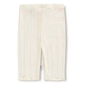 Molo - Noella Organic Cotton Short Leggings | Ivory