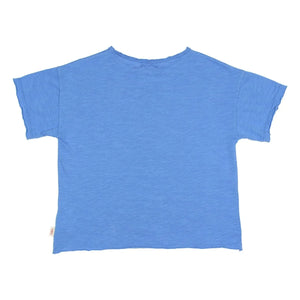Búho - Banana Organic Cotton T-Shirt | Azure Blue
