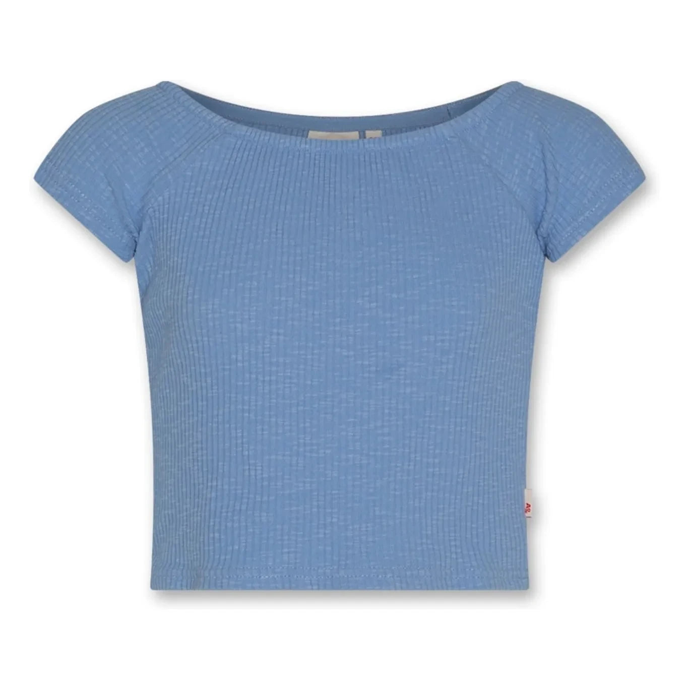AO76 – Banu Recycelte Baumwolle Crop Top | Blau