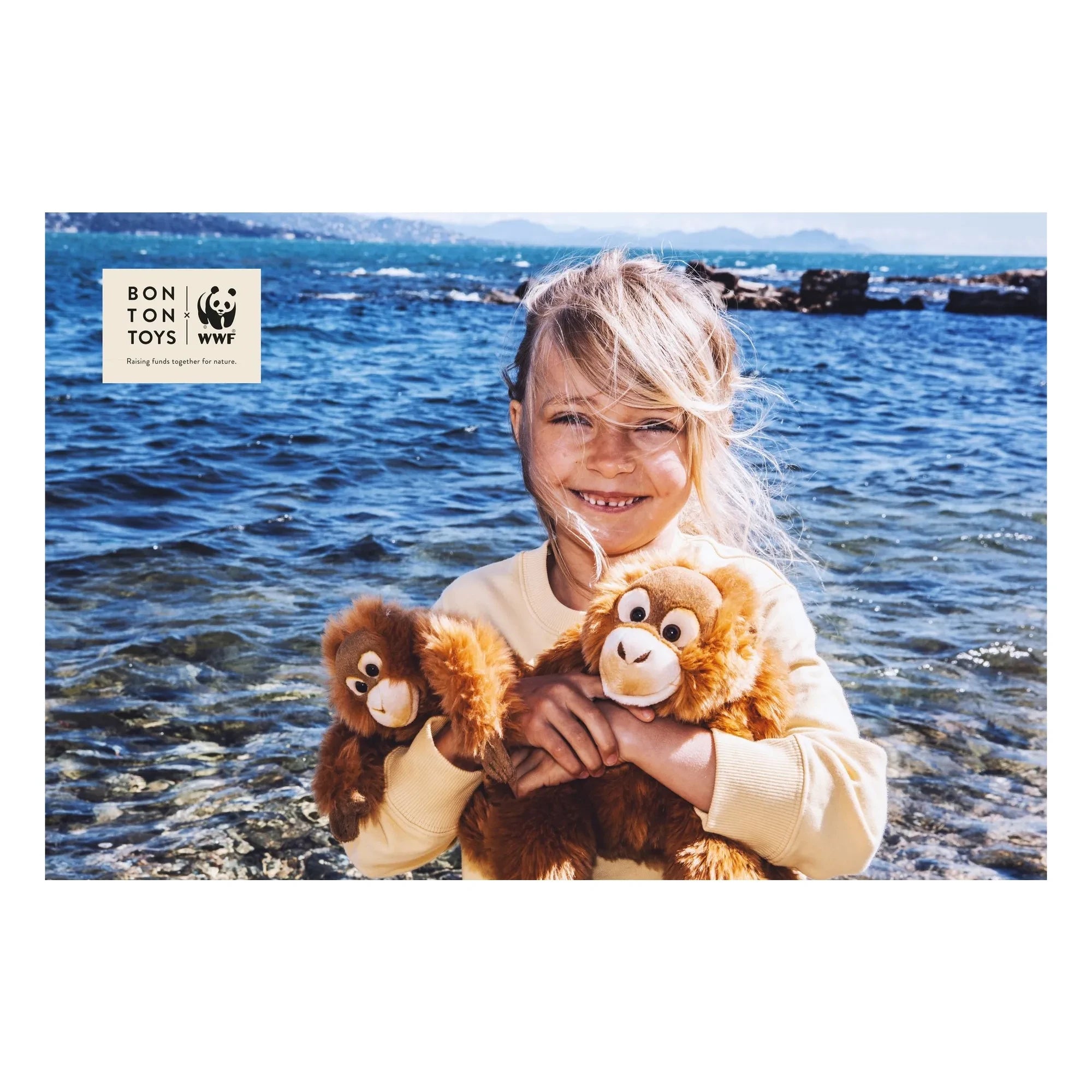 Bon Ton Toys - WWF - Şempanze pelüş | Kahverengi