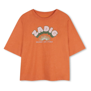 Zadig & Voltaire - Feuer in meinem Herz T-Shirt | Orange