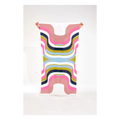 Mapoésie - Halo Beach Towel | Pink