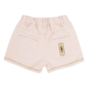 Jenest - Lilou Organic Cotton Twill Shorts | Pale Pink