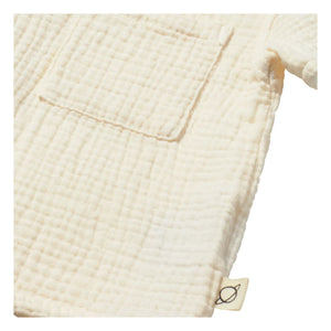 Cozmo - Abel Baumwoll-Musselins Hemd | Creme