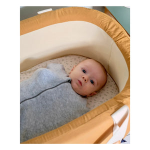 Tante Reine - Organic Cotton Swaddle Bag | Grey Melange