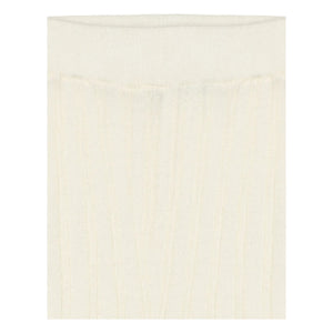 FUB - Organic Cotton Fine Knit Ribbed Leggings | Ecru