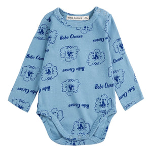 Bobo Choses - Body Dogs Organik Pamuk | Mavi