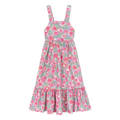 My First Cantê - Belle Fleurs Elbise | Pembe