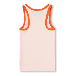 Molo - Rosie Hearts Bio-Baumwoll-Tanktop | Hellrosa