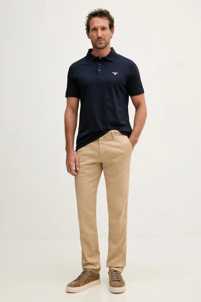 Barbour Erkek Pamuklu Yakalı Tişört Sutton Tailored Fit Polo Shirt