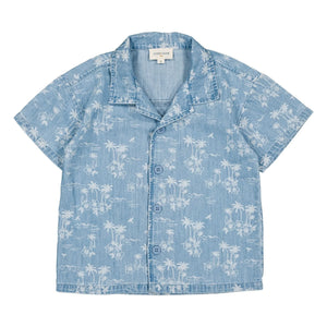 Louis Louise - Denim Magnum Hawaii Gömlek | Açık Mavi