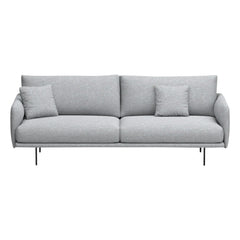 Panac Edition - Isly 3 Kişilik Kanepe, Heathered Kumaş - 205 cm | Gri