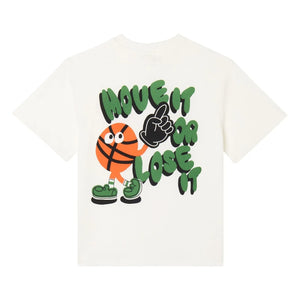 Stella McCartney Kids - Basketball-T-Shirt | Creme