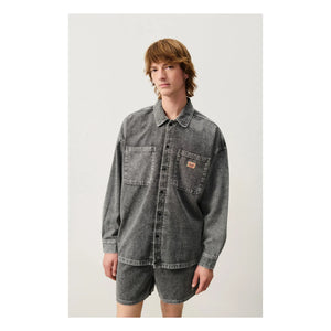American Vintage - Jazy Hemd | Kohlegrau