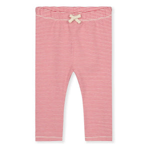 Gray Label - Striped Organic Cotton Baby Trousers | Fuchsia