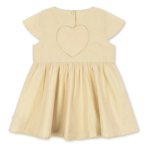 Konges Sløjd - Open-back dress Hearly Organic cotton | Beige