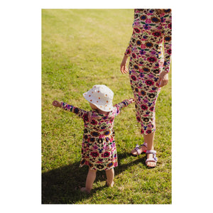 Paloma Collection - Mexico Flower Dress - Children's Collection | Purple
