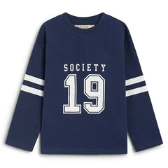 The New Society - Gale T-shirt | Navy Blue