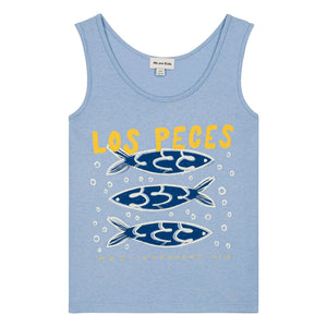 We Are Kids - Marcel Los Peces tank top Organic cotton | Light blue