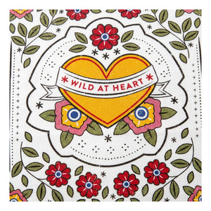 Hundred Pieces - Luna Wild at Heart Tişört | Kirli beyaz