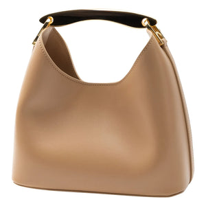 Handing - Boomerang Leather Bag | Brown