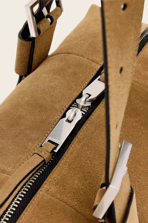 AllSaints ARES Kadife Çanta