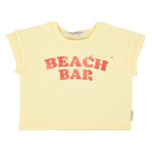 Piupiuchick - T-Shirt „Strandbar“ | Gelb