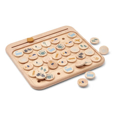 Liewood - FSC Ahşap Takvim | Faune yeşil karışık